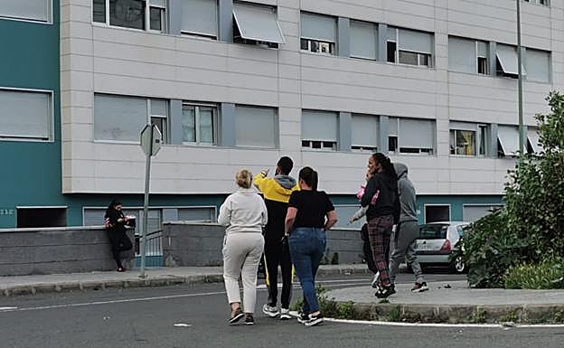 Amigos y familiares de José Yaizen. 