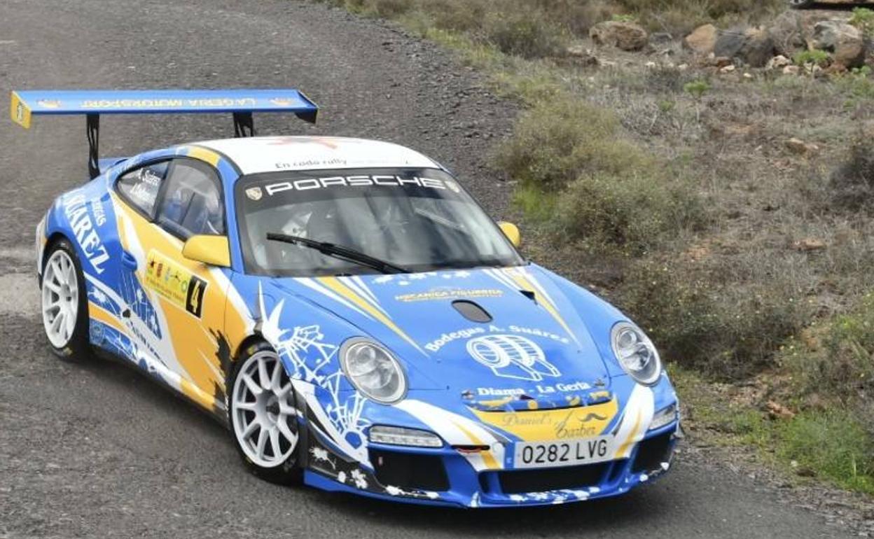 Porsche de Toñín Suárez y Jorge Cedrés. 