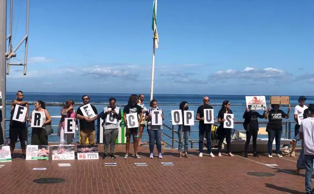 Movilización contra primera granja pulpos del mundo en la costa de Gran Canaria
