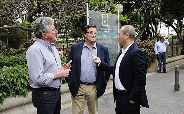 Quevedo, Doreste e Hidalgo cogobiernan en la capital grancanaria.
