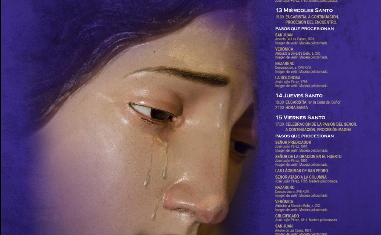 Cartel de la SEmana Santa de Guía 