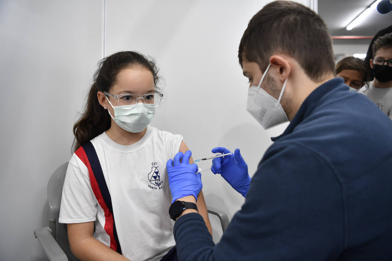 El 35,34% de niños entre cinco y 11 años están vacunados contra la covid en Canarias