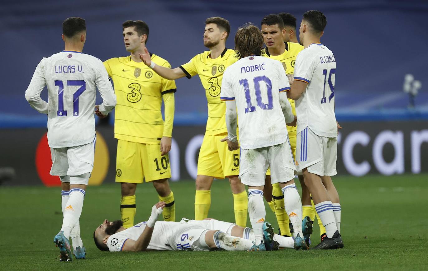 Fotos: Las imágenes del Real Madrid - Chelsea