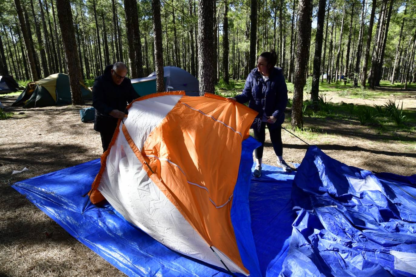 Fotos: Semana Santa de acampada en Gran Canaria