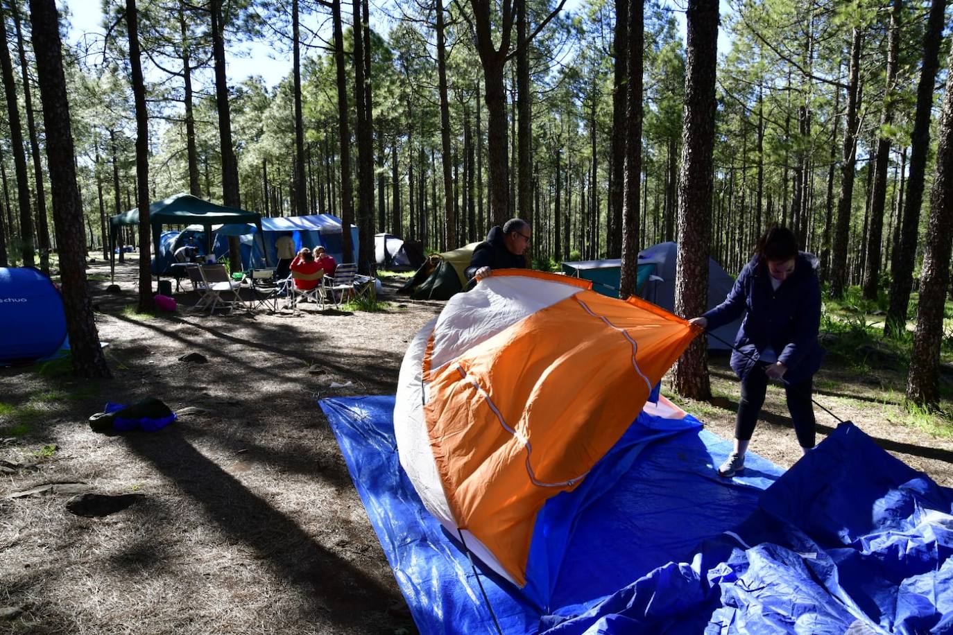 Fotos: Semana Santa de acampada en Gran Canaria