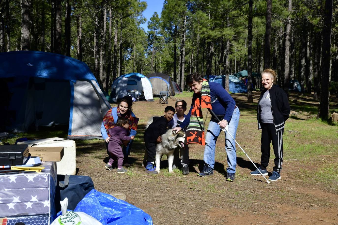 Fotos: Semana Santa de acampada en Gran Canaria