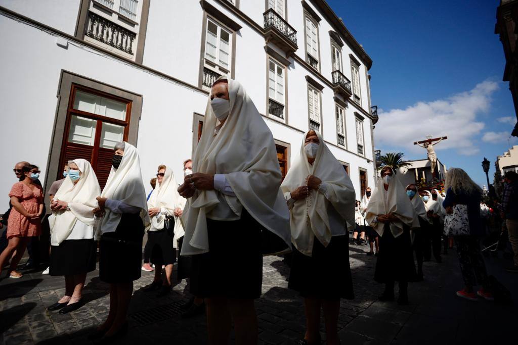 Fotos: La procesión de Las Mantillas vuelve a Vegueta