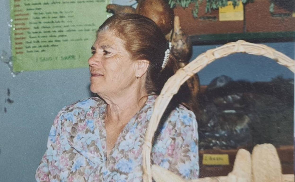 Juana del Rosario Sánchez, más conocida como Juanita la Hierbera. 