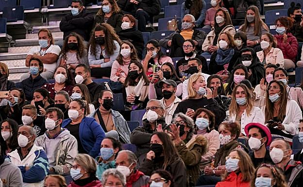 Imagen del público en la gala de despedida del carnaval de Las Palmas de Gran Canaria de este año. 
