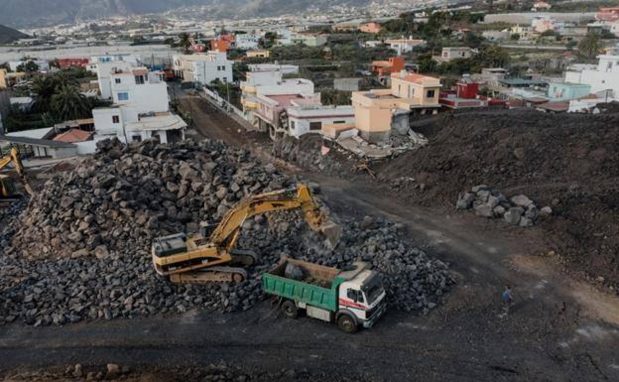 Nuevo terreno cedido para la construcción de viviendas para los afectados por el volcán de La Palma