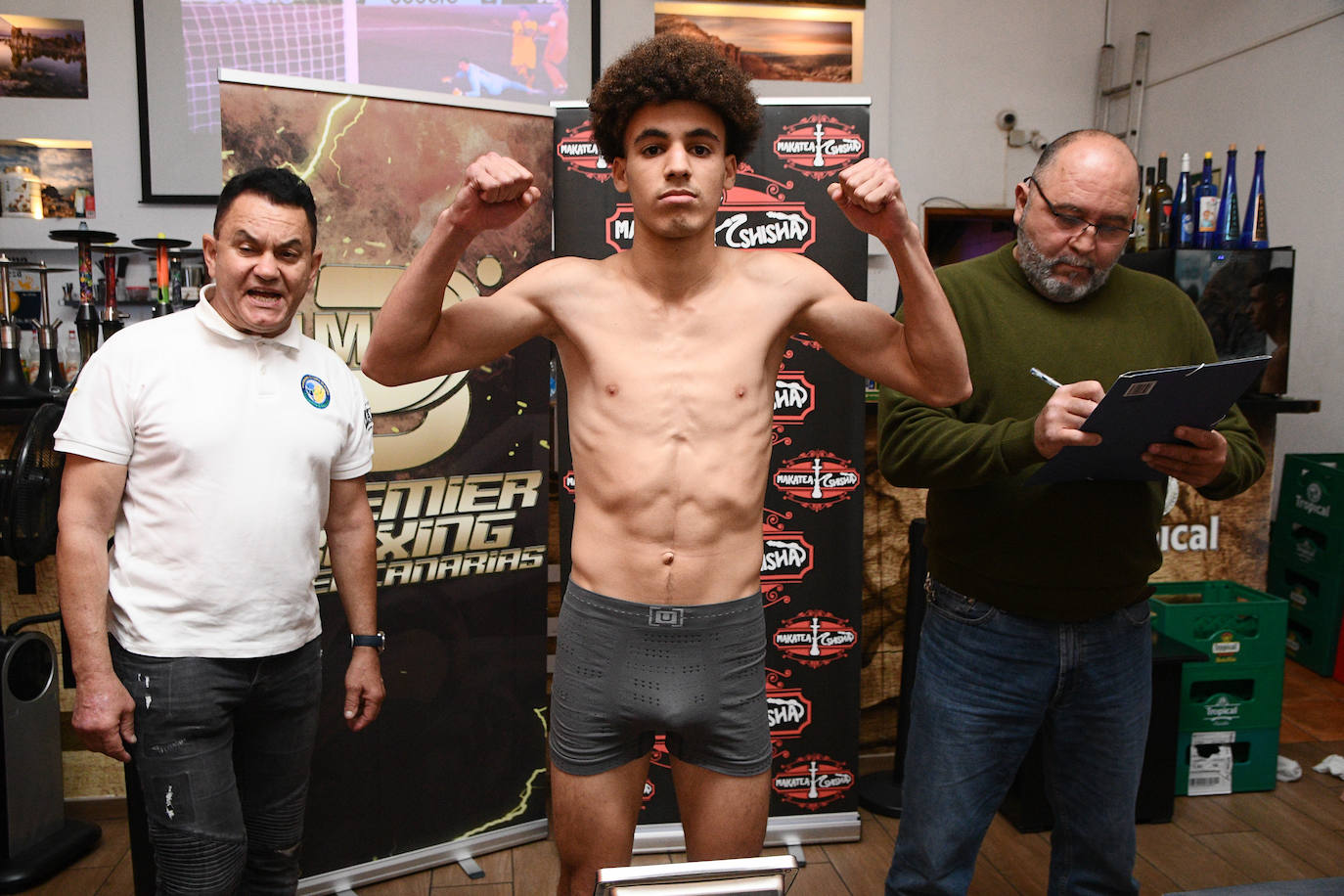 Fotos: Pesaje oficial de boxeo