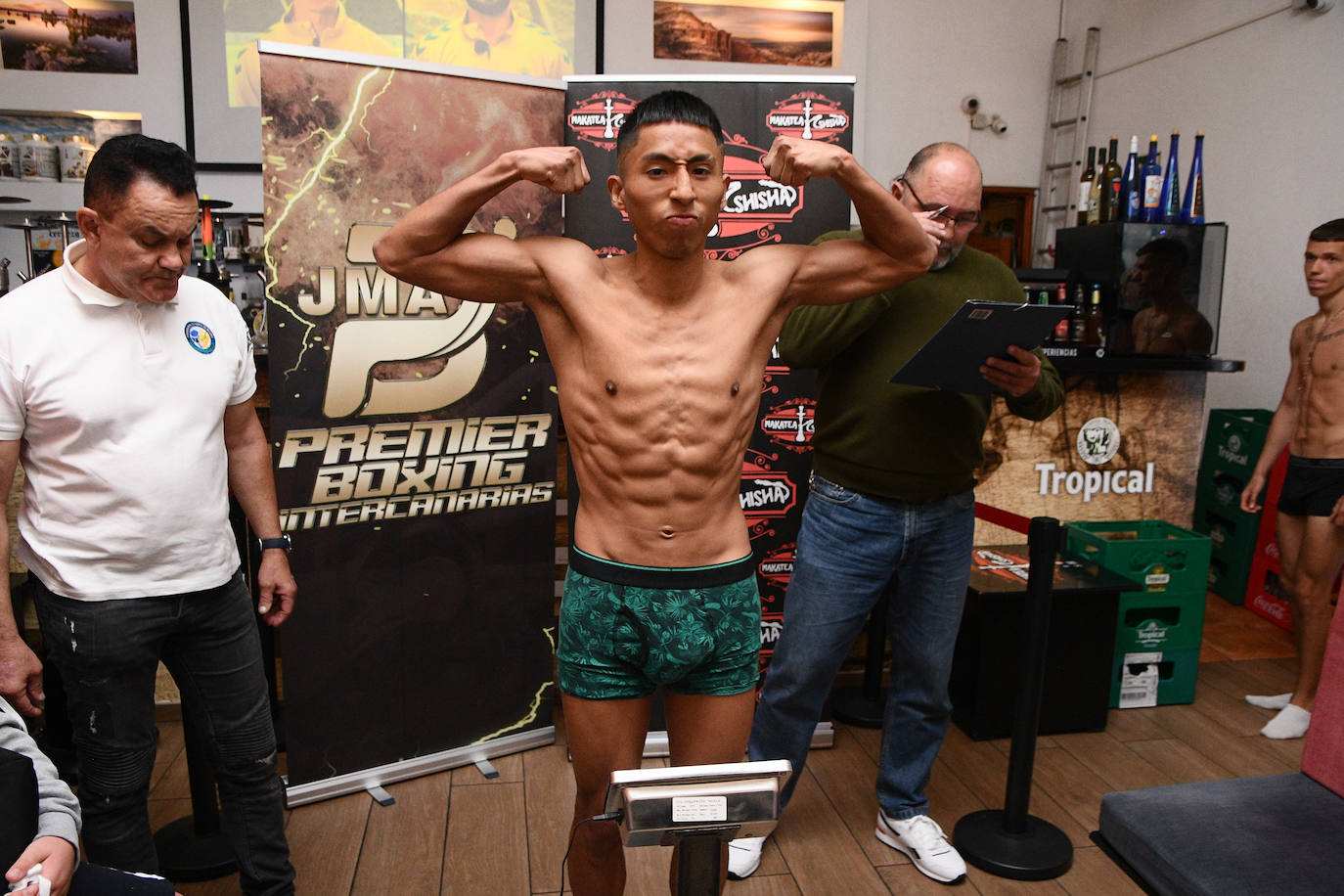 Fotos: Pesaje oficial de boxeo