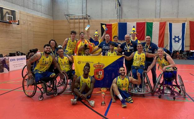 El Econy, campeón de Europa de baloncesto en silla de ruedas