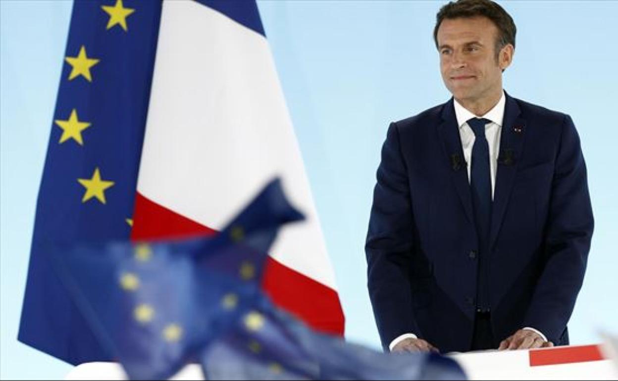 Macron gana en Francia, según los sondeos