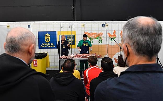 Las exhibiciones en directo son uno de los atractivos de la feria. 