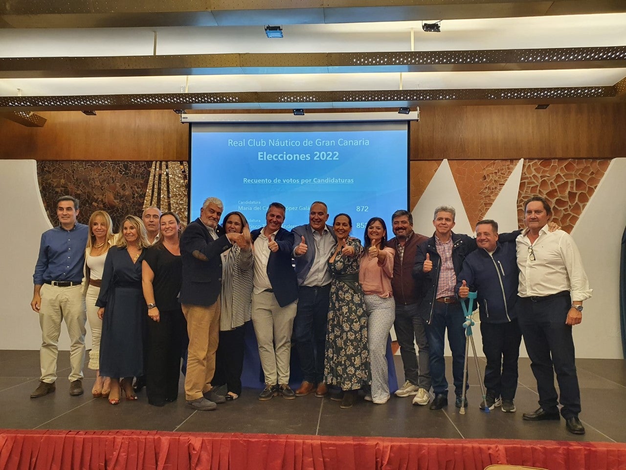 Imagen del equipo ganador. 