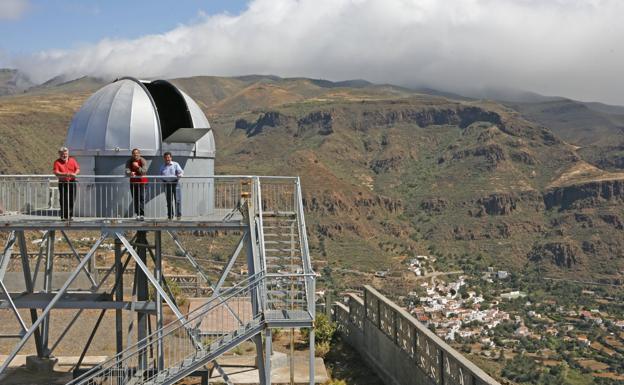 Imagen de archivo del Observatorio Astronómico existente en Temisas, en el munciipio de Agüimes. 