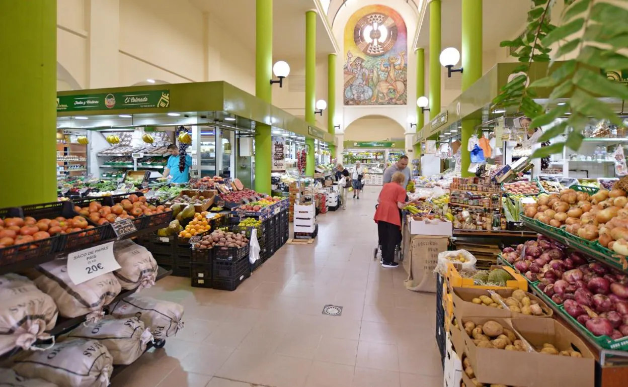 Imagen del mercado municipal de Gáldar. 