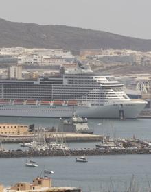 Imagen secundaria 2 - MSC Cruceros estudia establecer la capital grancanaria como puerto base