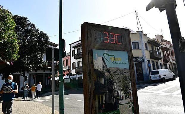 El interior de Gran Canaria, el más castigado por el calor
