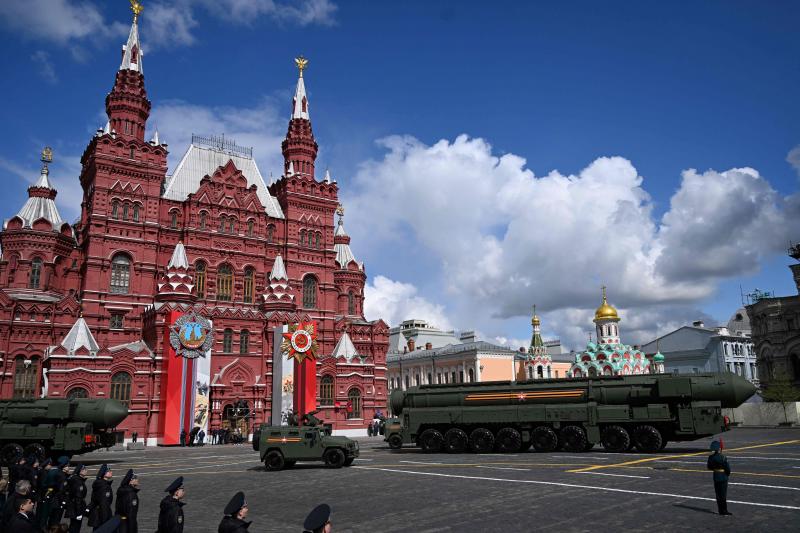 El ejército ruso ha sacado músculo en el desfile del Día de la Victoria de Moscú. 