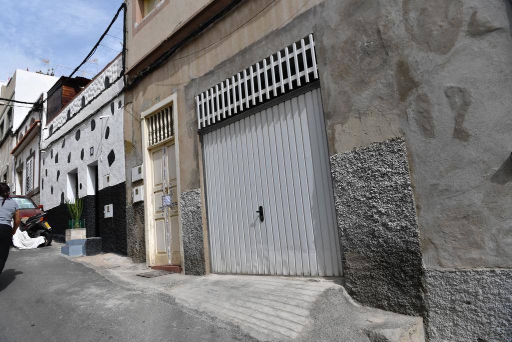 Imagen de la casa en el barrio de San Roque donde se sucedieron los hechos. 