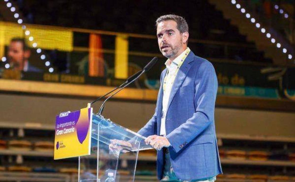 Lucas Bravo de Laguna, presidente de Unidos por Gran Canaria (UxGC). 
