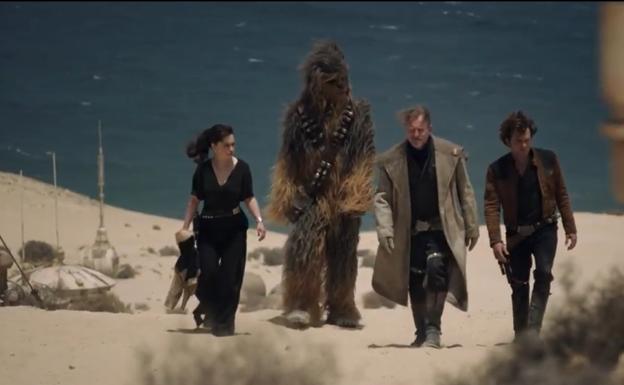 El jable del Parque Natural de Jandía es escenario de la juventud de Han Solo, donde ya aparecía Chewbacca.