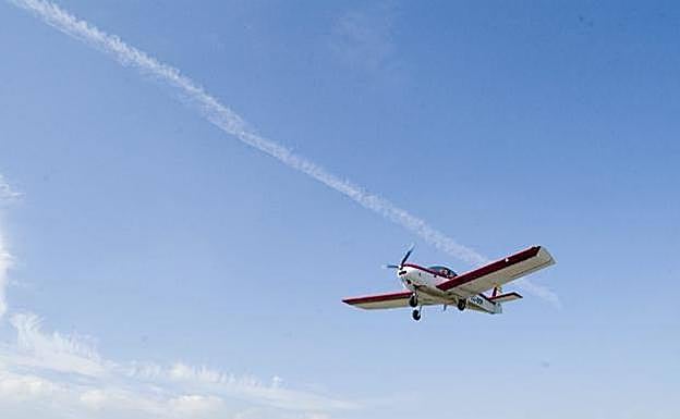 Momento del aterrizaje