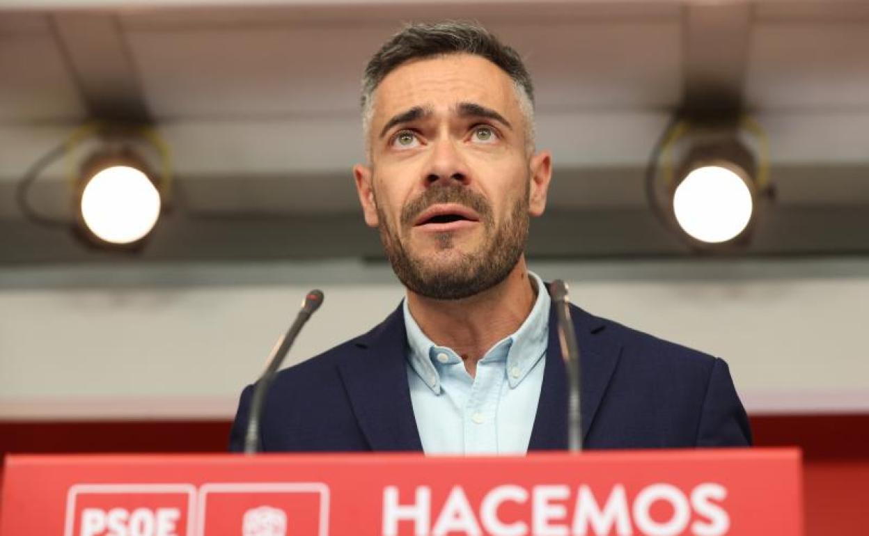 Filipe Sicial, portavoz federal del PSOE. 