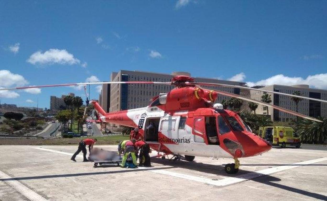 Imagen del helicóptero