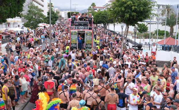 Celebración del Gay Pride de Maspalomas este año. 