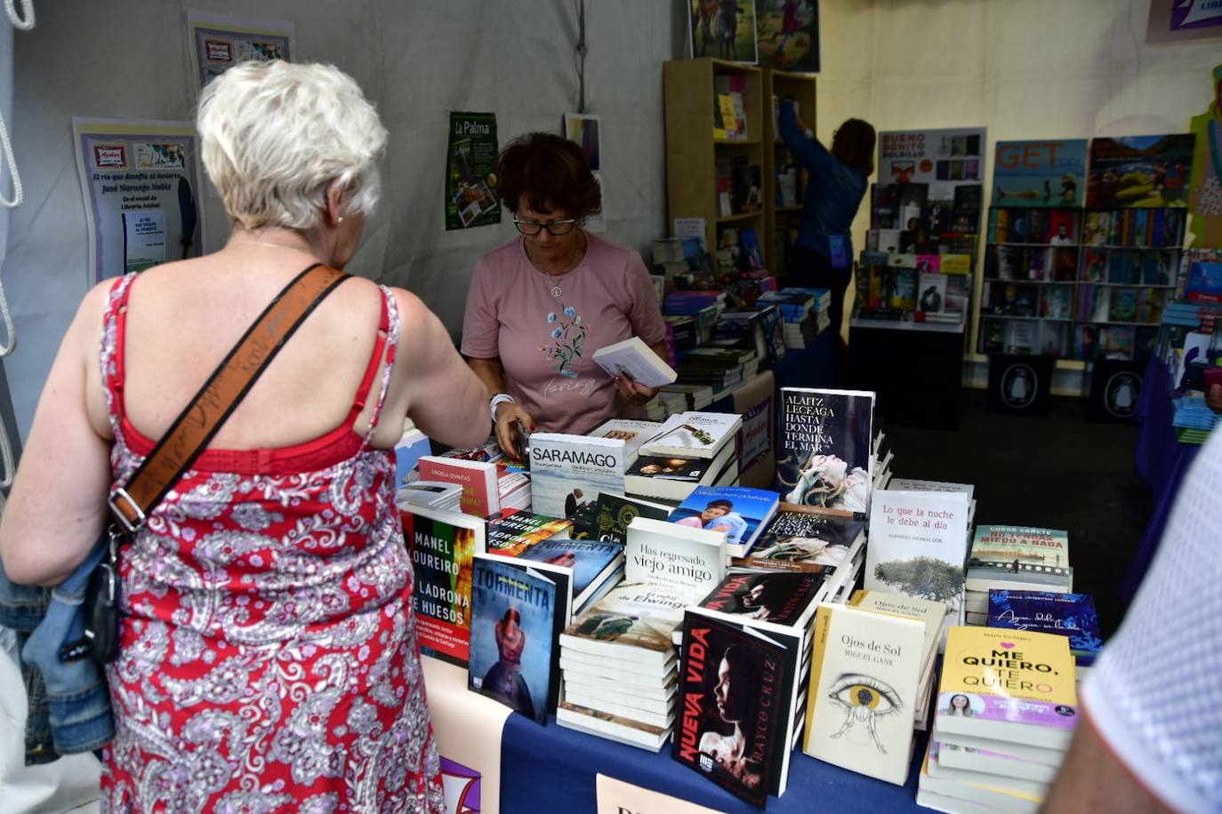 Fotos: Decenas de amantes de la lectura, hacen cola en la Feria del Libro