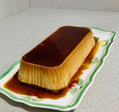 Flan de ambrosía