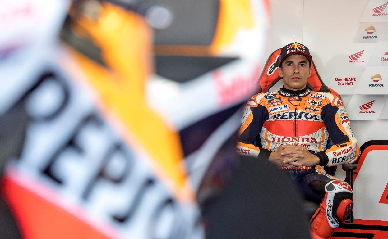 Marc Márquez, en el circuito de Mugello.