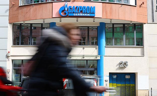 Sede de la firma alemana Gazprom, en Berlín.