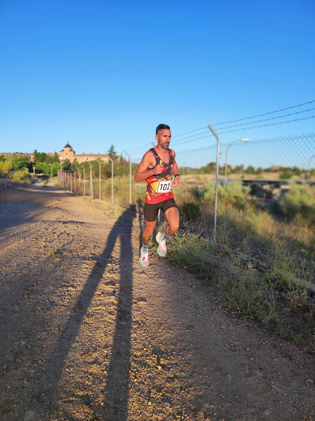 Aday López Abellán, en una de las pruebas celebradas en Toledo. 