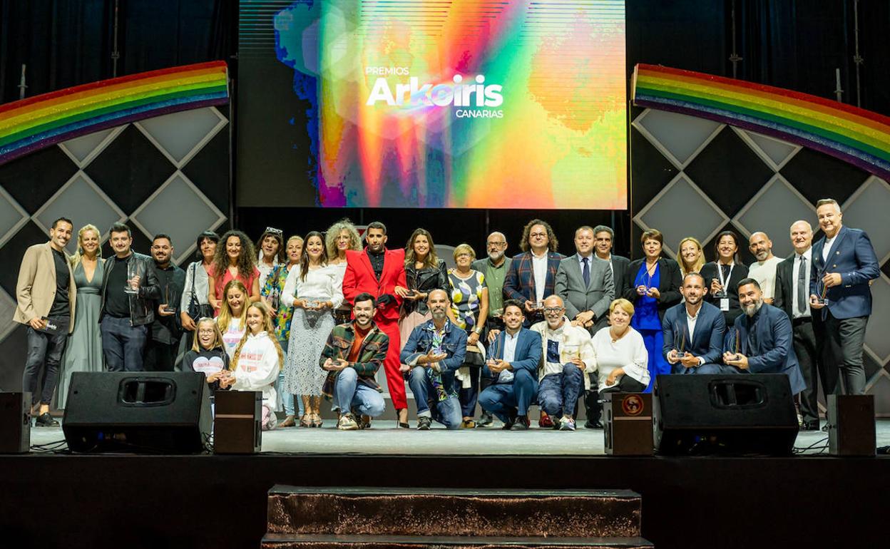 Éxito de los Premios Arkoiris Canarias 2022