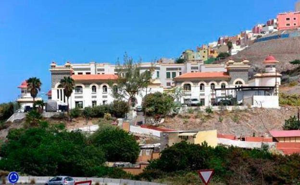 CIE de Barranco Seco, en Las Palmas de Gran Canaria. 