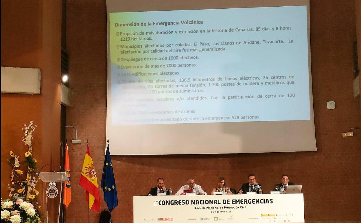 La gestión del Gobierno de Canarias, objeto de estudio en el I Congreso Nacional de Emergencias