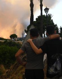 Imagen secundaria 2 - El incendio de Pujerra ya ha quemado 2.000 hectáreas