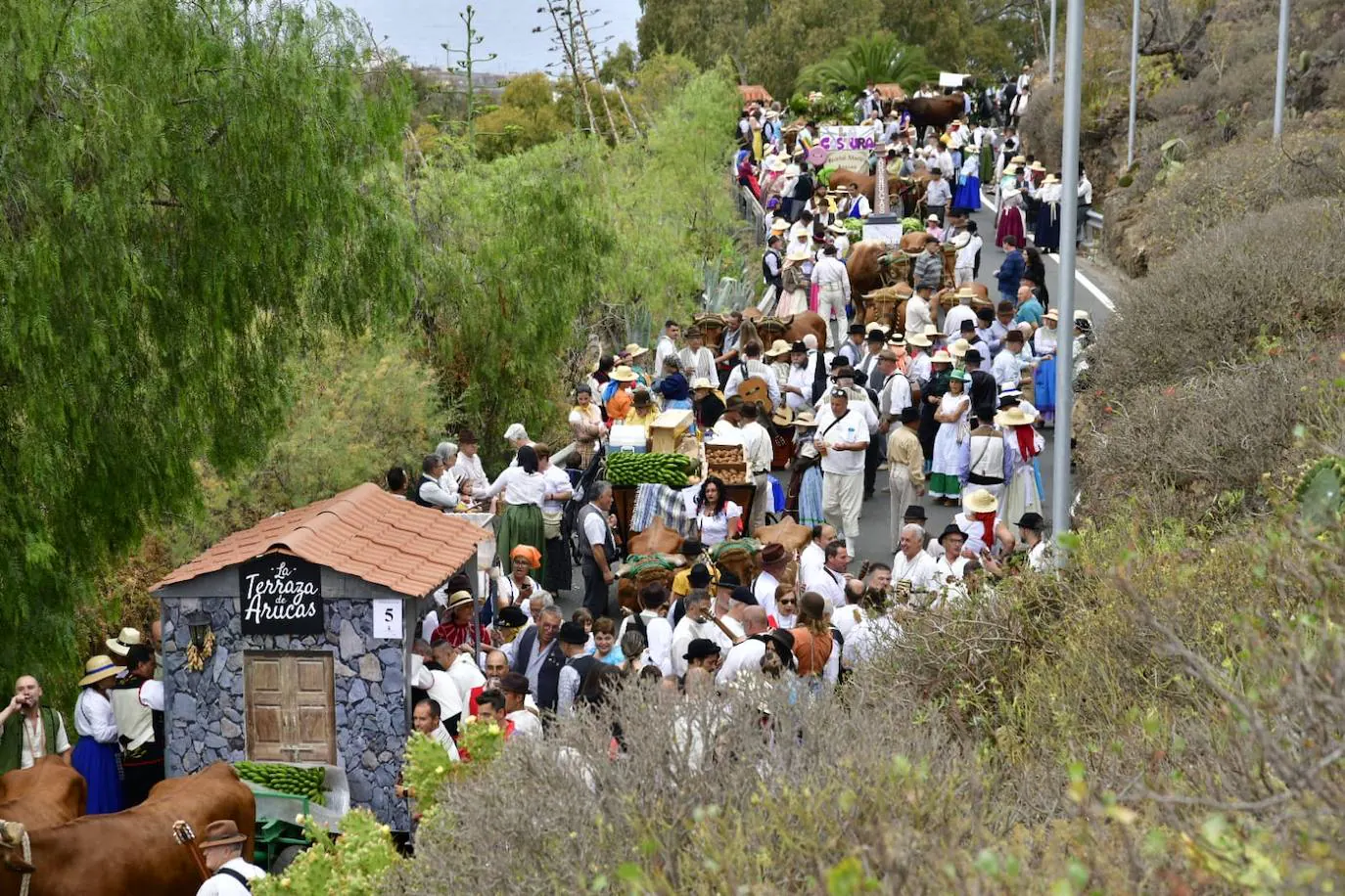 Fotos: Las imágenes de la romería de San Juan en Arucas