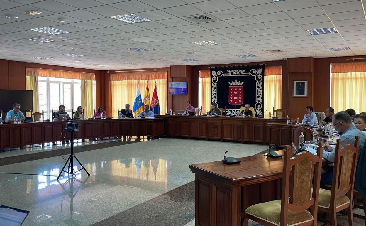 Momento del pleno de este miércoles. 