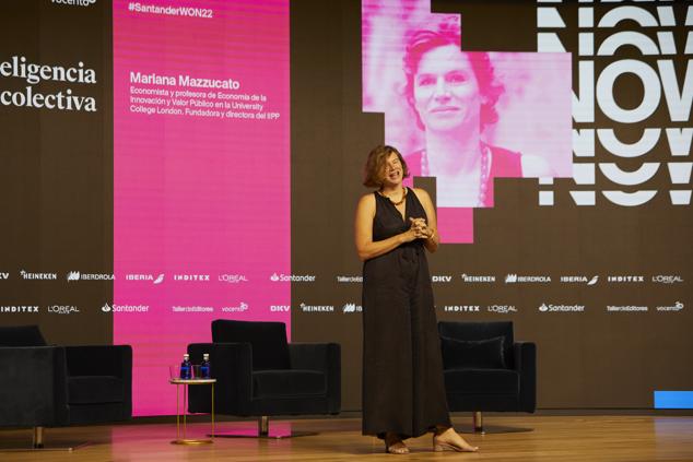 Mariana Mazzucato, economista y profesora de Economía de la Innovación y Valor Público en la University College London. Fundadora y directora del IIPP.