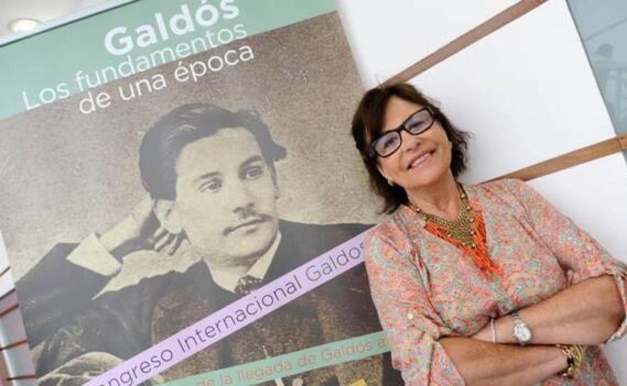 Yolanda Arencibia, filóloga y experta en la obra de Benito Pérez Galdós. 