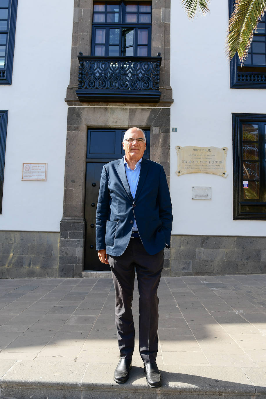 Juan José Laforet, en Vegueta. 