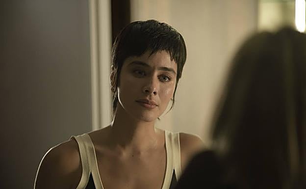 Esmeralda Pimentel, durante el rodaje de una escena de 'Montecristo'. 