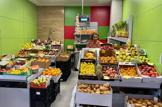 Frutas y verduras campos de Guía. Mercado de Guía