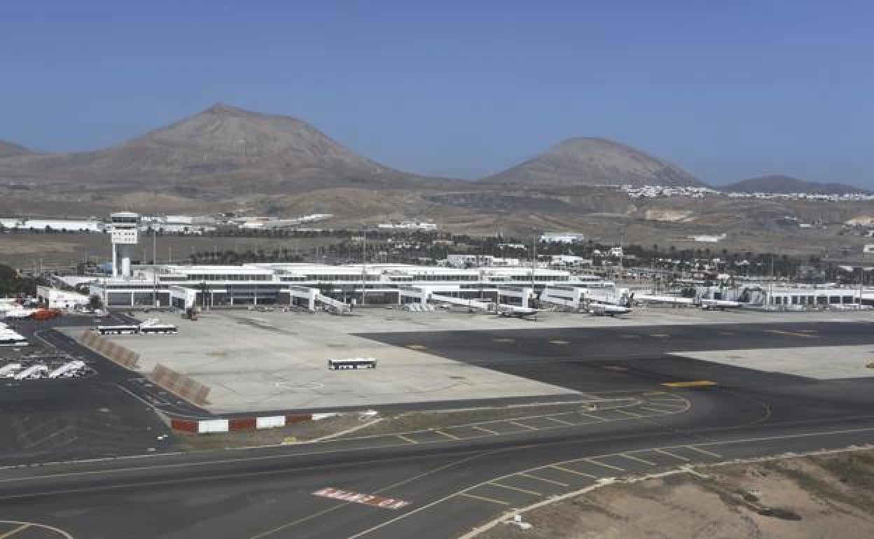 Imagen de archivo del Aeropuerto Internacional César Manrique-Lanzarote.​ 