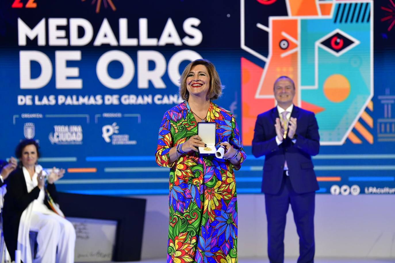 Fotos: La capital grancanaria destaca la labor de 23 personalidades e instituciones en su 544 aniversario